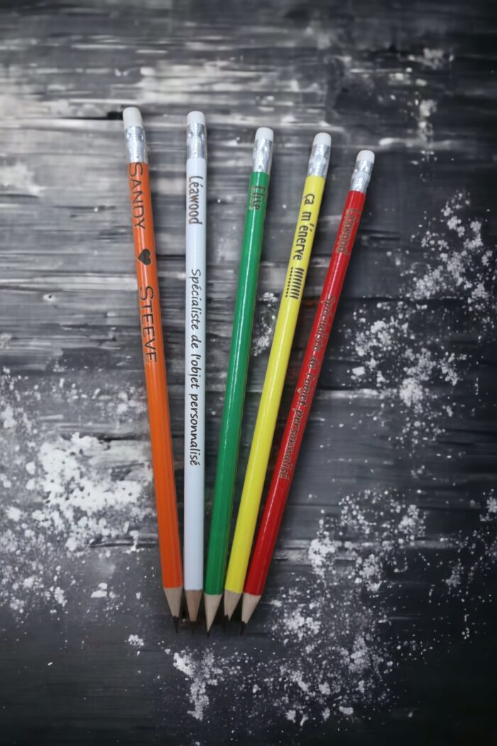 crayon à papier personnalisés leawood belgique petite quantité