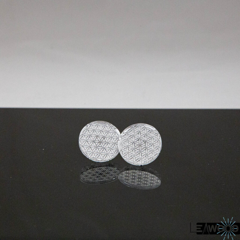 Boucles d'oreille fleur de vie