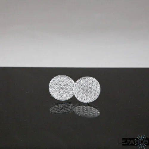 Boucles d'oreille fleur de vie